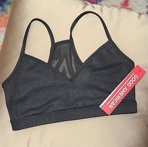 NWT Good American Barely There Bralette